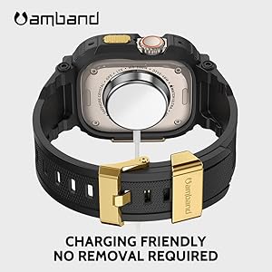 HK9 ultra2 グローバル版　AMBAND ケースなどセット Amazon.com: amBand Compatible with Apple Watch Ultra 2 Bands